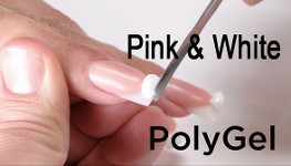 Pink & White poly gel