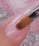 Linen Nail Extensions w/ Silk & Gel Overlay 