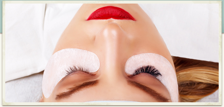 Eyelash Extensions Before & After