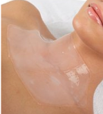 collagen throat treatment on woman