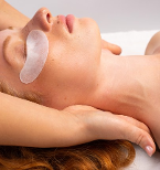 Facial Treatment in progress