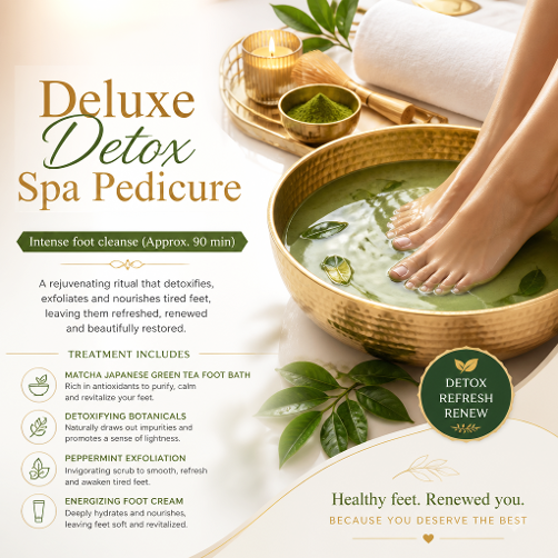 Deluxe Detox Spa Pedicure