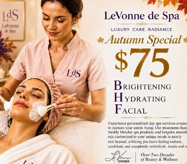 $75 Autuman facial special image