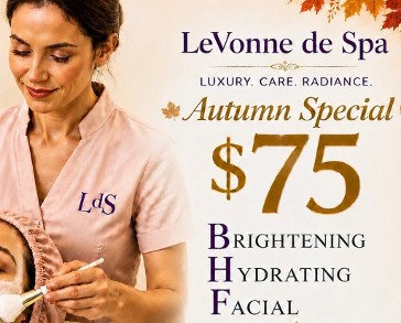 $75 Fall facial special